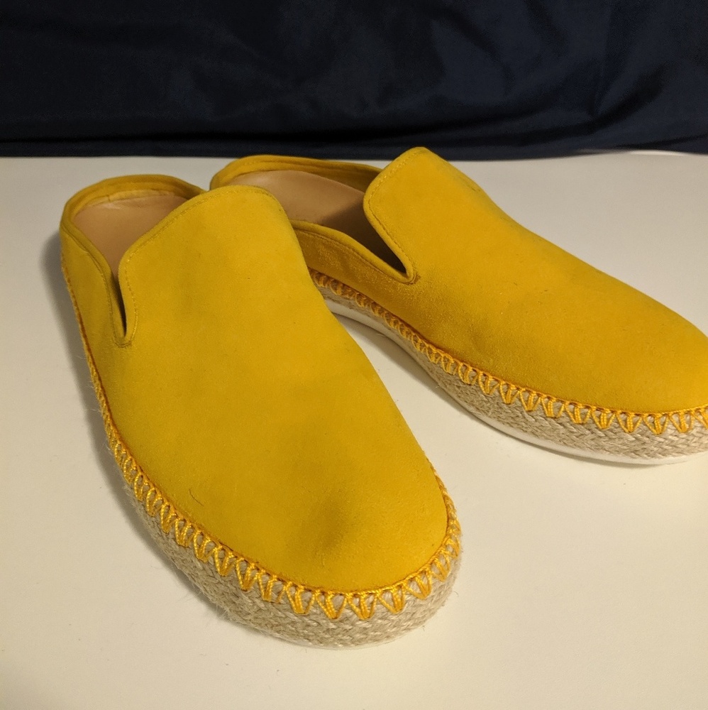 Dr.Scholls Original Collection Suede Mustard Mules